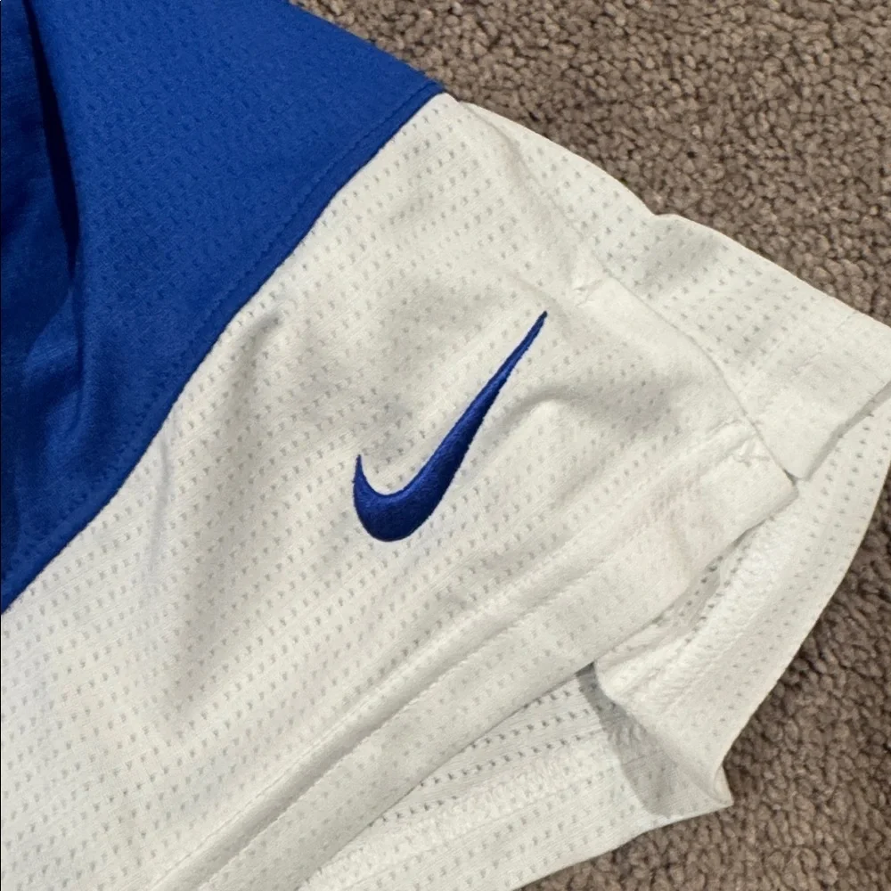 Nike Dri-Fit Blue/White Duke University Basketball Shorts SIZE L